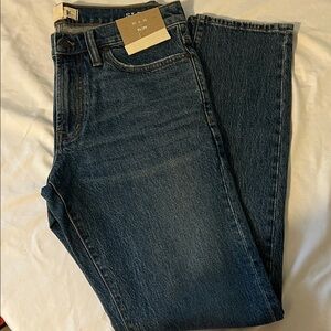 Madewell Men's Slim Denim Jeans - Dark Blue